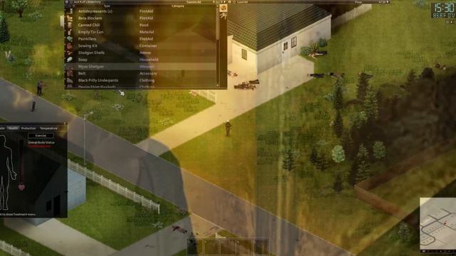 When your character is about to die in Project Zomboid смотреть онлайн