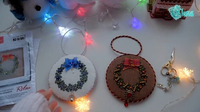 Новогодний и Рождественский венок от рукодельных забав.ВДНХ. смотреть онлайн