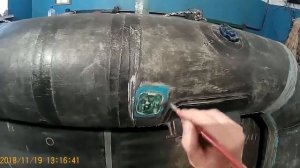 Ремонт резиновой лодки