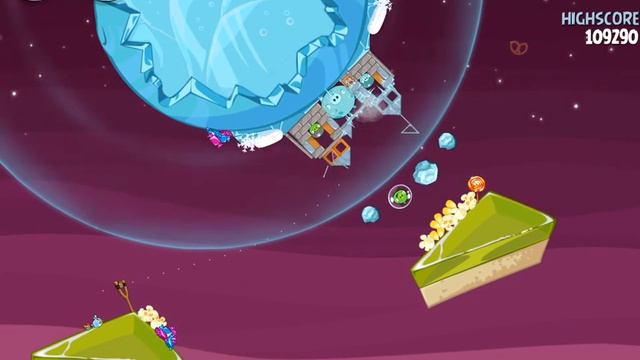 Angry Birds Space Прохождение Space Utopia. Уровень 4-23 смотреть онлайн