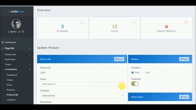 Codebase - Bootstrap 4 Admin Dashboard Template & Laravel Starter Kit смотреть онлайн
