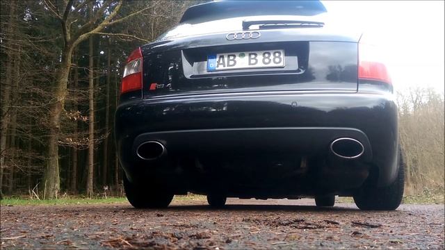audi s4 rs4 b6 v8 sound / exhaust / klappensteuerung / loud / catback смотреть онлайн