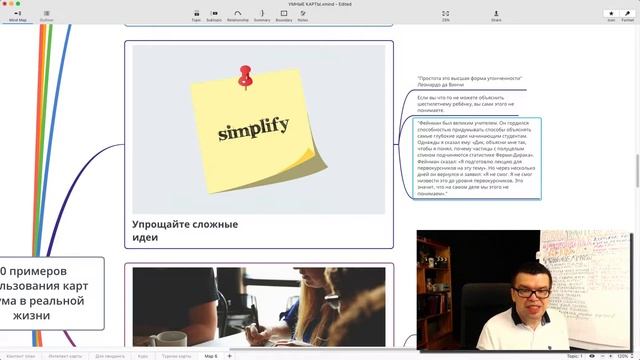 10 примеров использования карт разума/ментальных карт/ интеллект карт в реальной жизни смотреть онлайн