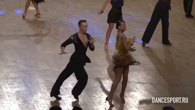 Dmitriy Afanasiev - Alena Valeeva, 1/4 Cha-Cha-Cha смотреть онлайн