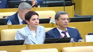 Правительственный час депутат Государственной Думы Российской Федерации Пётр Толстой