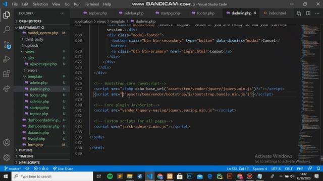 Membuat template bootstrap landing page dan admin page(Particial page) смотреть онлайн