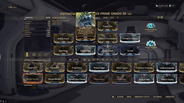 {WARFRAME ITA} Equinox Prime - FARM e BUILD - Il giorno e la notte смотреть онлайн
