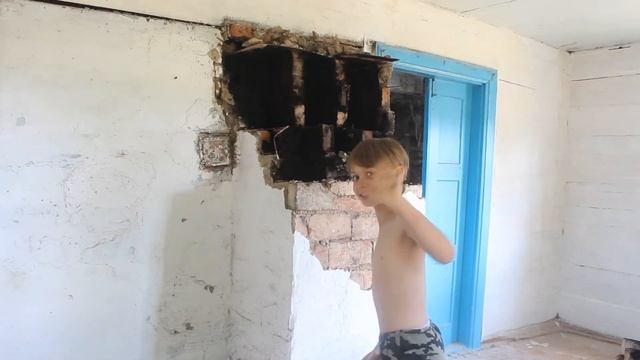 Демонтируем старую печь. смотреть онлайн