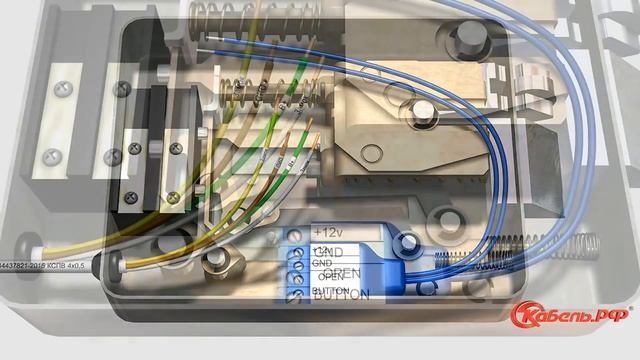 Как подключить электромеханический замок через БУЗ - блок управления замком смотреть онлайн