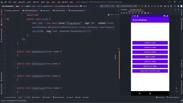 Complete Android Room Database in one video смотреть онлайн