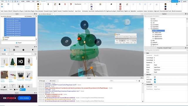 TUTORIAL HOW TO RIG A MODEL IN ROBLOX STUDIO RIGEDIT CUSTOM CHARACTER смотреть онлайн