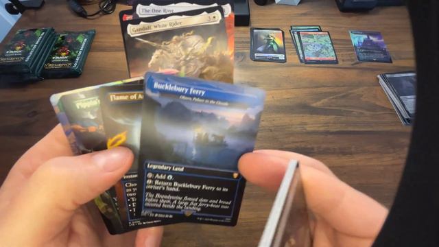 PULLING THE ONE RING!! Opening MtG Lord of the Rings Collector Booster Box смотреть онлайн
