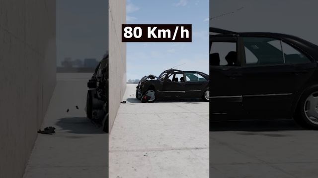 Mercedes W210 Crush Test - BeamNG.drive смотреть онлайн