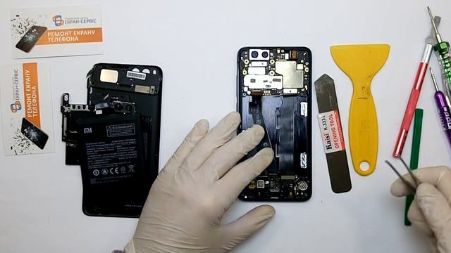 Замена экрана Xiaomi Mi Note 3 смотреть онлайн