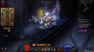 Diablo 3: НОВЫЙ ТОП Трешкиллер Колдун петовод  Призрачный Шквал в сете Облачения Мундунугу 2.6.8