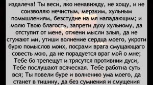 НЕВЕРОЯТНО СИЛЬНАЯ МОЛИТВА от любых дурных и плохих мыслей