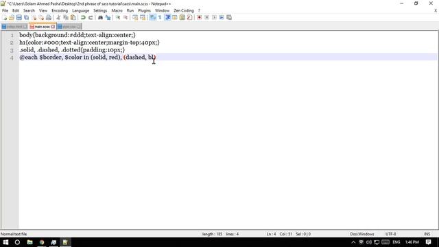 SASS Tutorial Part 12 ( @each / each directive advance usage) in Bangla смотреть онлайн