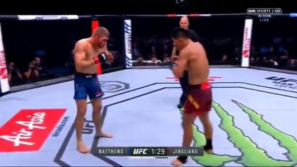 Jake Matthews vs Li JingLiang