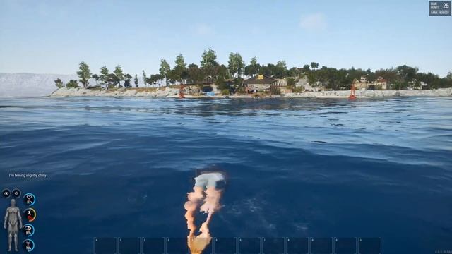 Scum - How to swim to the Z4 Island without Dying смотреть онлайн