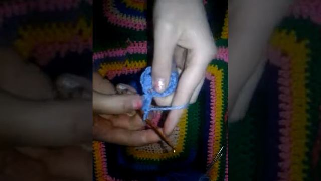 вязание крючком квадратик часть 1 смотреть онлайн