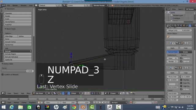 Blender Tutorial: Modeling Vegeta: Part 8: Boots смотреть онлайн