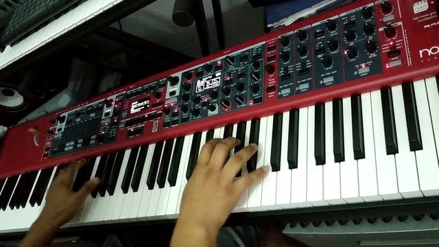 Tear Up This Town - Keane (Piano Cover Nord Stage 3) смотреть онлайн