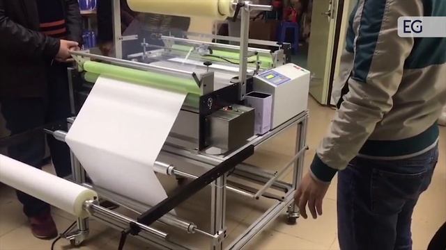 Станок для ламинирования и мерной резки бумаги HDK-500ZF смотреть онлайн