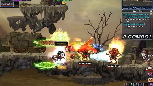 SoulSaverOnline(SSO) Fighter Chaos Job 4th Guardian Hunting смотреть онлайн