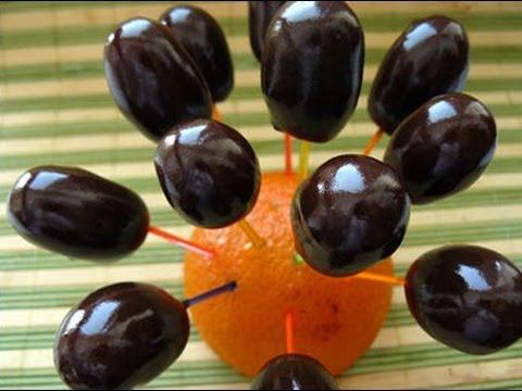 Виноград в шоколаде - вкусные домашние шоколадные конфеты. смотреть онлайн
