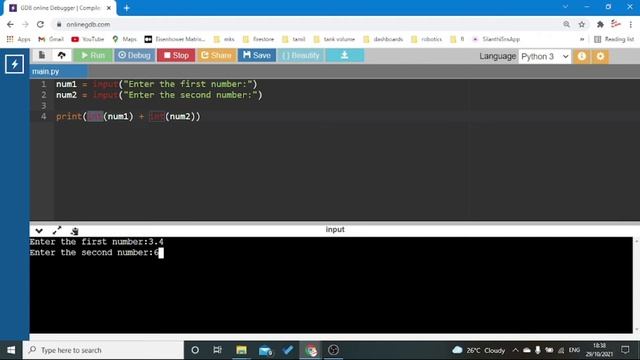 Python building simple calculator | Tamil смотреть онлайн