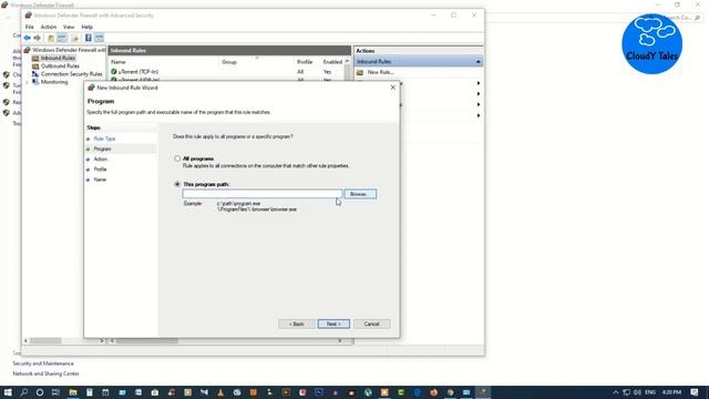 How to block a program from accessing internet ।। Using windows firewall Bangla tutorial. смотреть онлайн