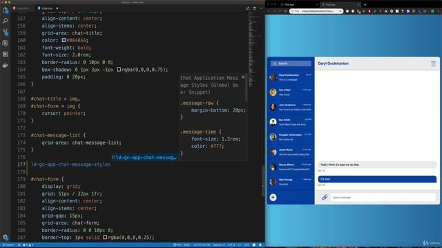 104 Creating some initial chat messages смотреть онлайн