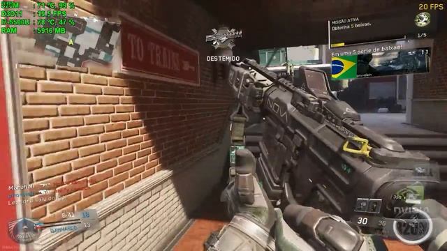 CALL OF DUTY INFINITE WARFARE GAMEPLAY GEFORCE 820M 2GB смотреть онлайн