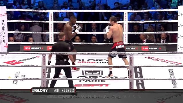 FULL MATCH - Christian Baya Vs. Anatoly Moiseev - Tournament Semi-finals: GLORY 42 Paris