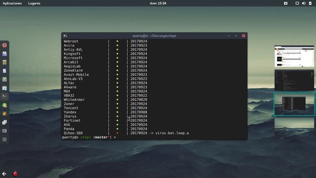 Demo: Simple Virus Total API [vtapi] смотреть онлайн