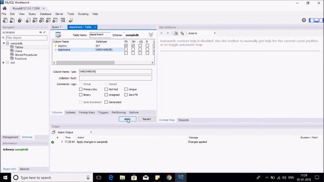MySQL - Create Database and Table смотреть онлайн