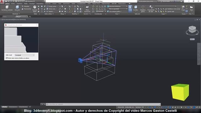 Autocad 2017 - Configurar una camara смотреть онлайн