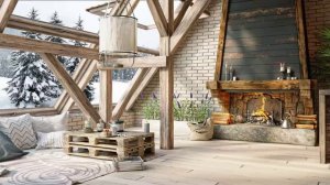 Позитивный ДЖАЗ / Замечательное УТРО понедельника / ДОБРОЕ утро_кофе / ТЁПЛЫЙ камин...