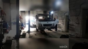 кия бонго 2 снятие двигателя часть 1