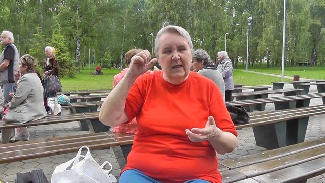 10.06.2017 Татьяна Нужина в парке "Крылья советов". 06719 смотреть онлайн