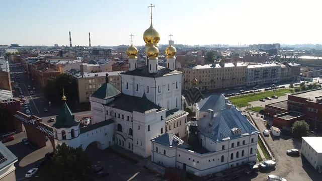 Храм 78: Съемка Феодоровского собора с квадрокоптера смотреть онлайн