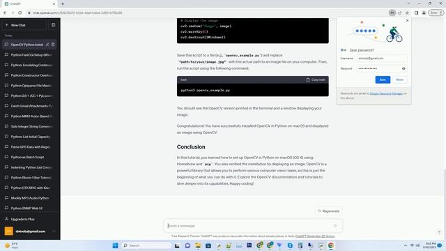 OpenCV's Python OS X смотреть онлайн