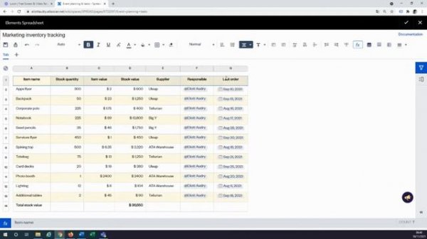 How to alternate row colors in Confluence tables | Elements Spreadsheet