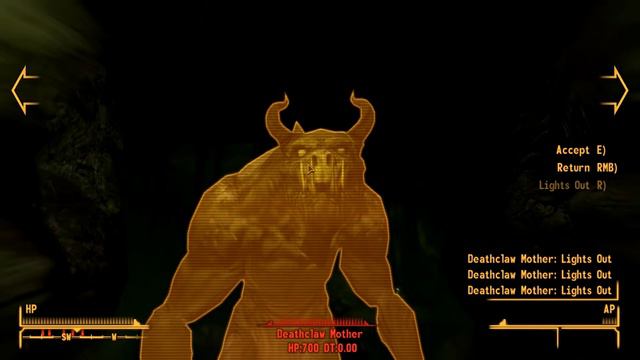Fallout New Vegas: Legendary Deathclaw (Level 50 Rolling Pin build) смотреть онлайн