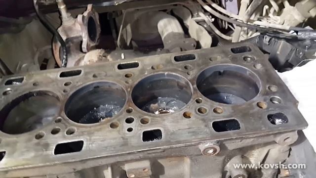 Шлифовка блока цилиндров Renault 2.5D dCi, без снятия с автомобиля смотреть онлайн