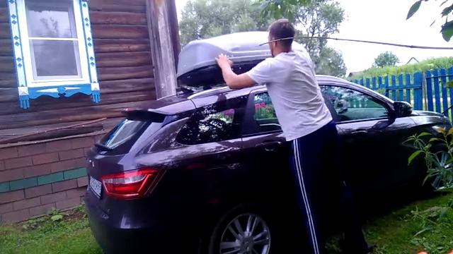 Обзор бокса на крышу авто смотреть онлайн