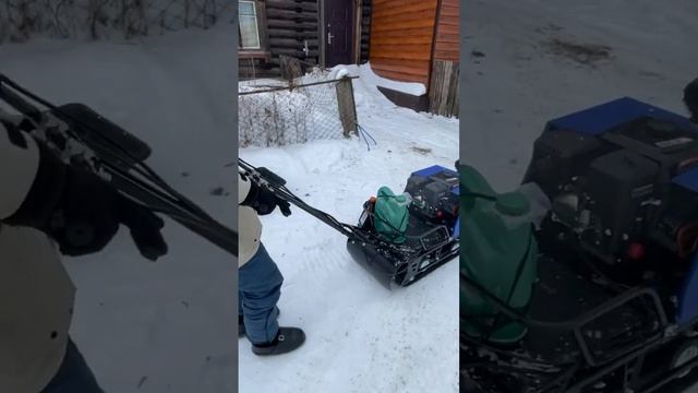 Погрузка мотобуксировщика в Ниву смотреть онлайн