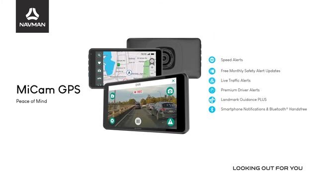 Navman Micam GPS DS with Dash Cam смотреть онлайн