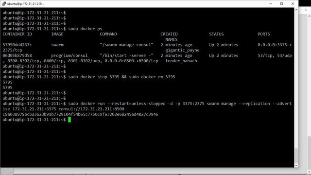 Docker Swarm: Setting up HA смотреть онлайн