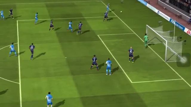 My first video | I'm playing Fifa 16 on iPad смотреть онлайн